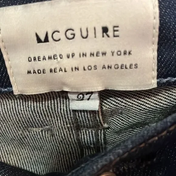 Anthropologie McGuire Dark Wash Newton Skinny Jeans